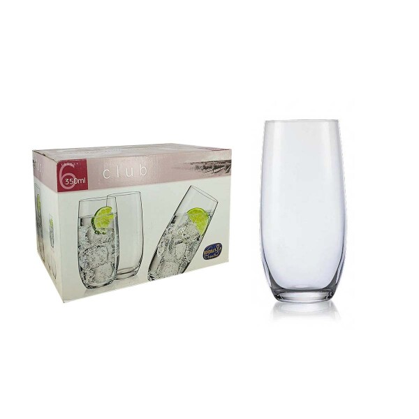 Set vasos Club 350 ml x6 BOHEMIA Set vasos Club 350 ml x6 BOHEMIA