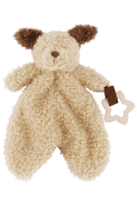 Peluche de apego perro, con mordillo Sin color