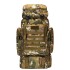 Mochila Táctica Militar 80L Trekking Camuflado Verde