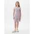 SS KNIT SKATER DRS MULTI FLORAL