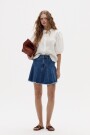 Bubble Linen Shirt Blanco
