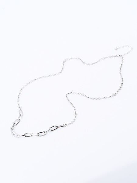 CADENA ESLABON PLATEADO