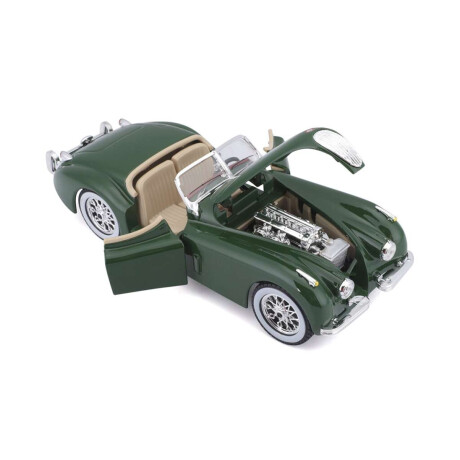 Auto De Colección Bburago Jaguar Xk 120 Roadster Año 1951 Escala 1:24