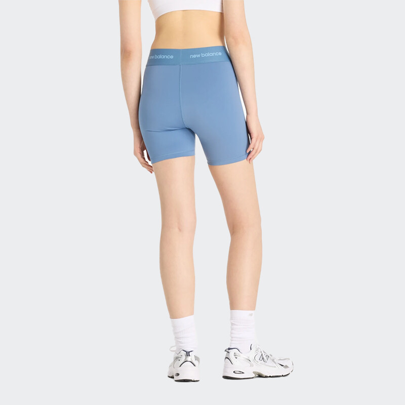Short New Balance High Rise Short Azul