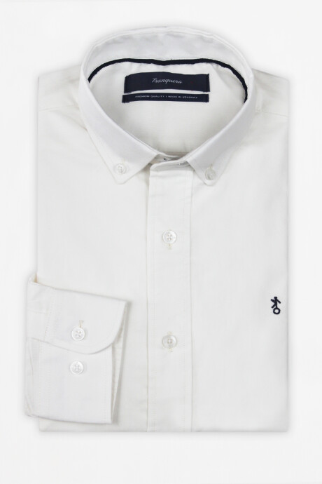 Camisa Premium Lisa Blanca