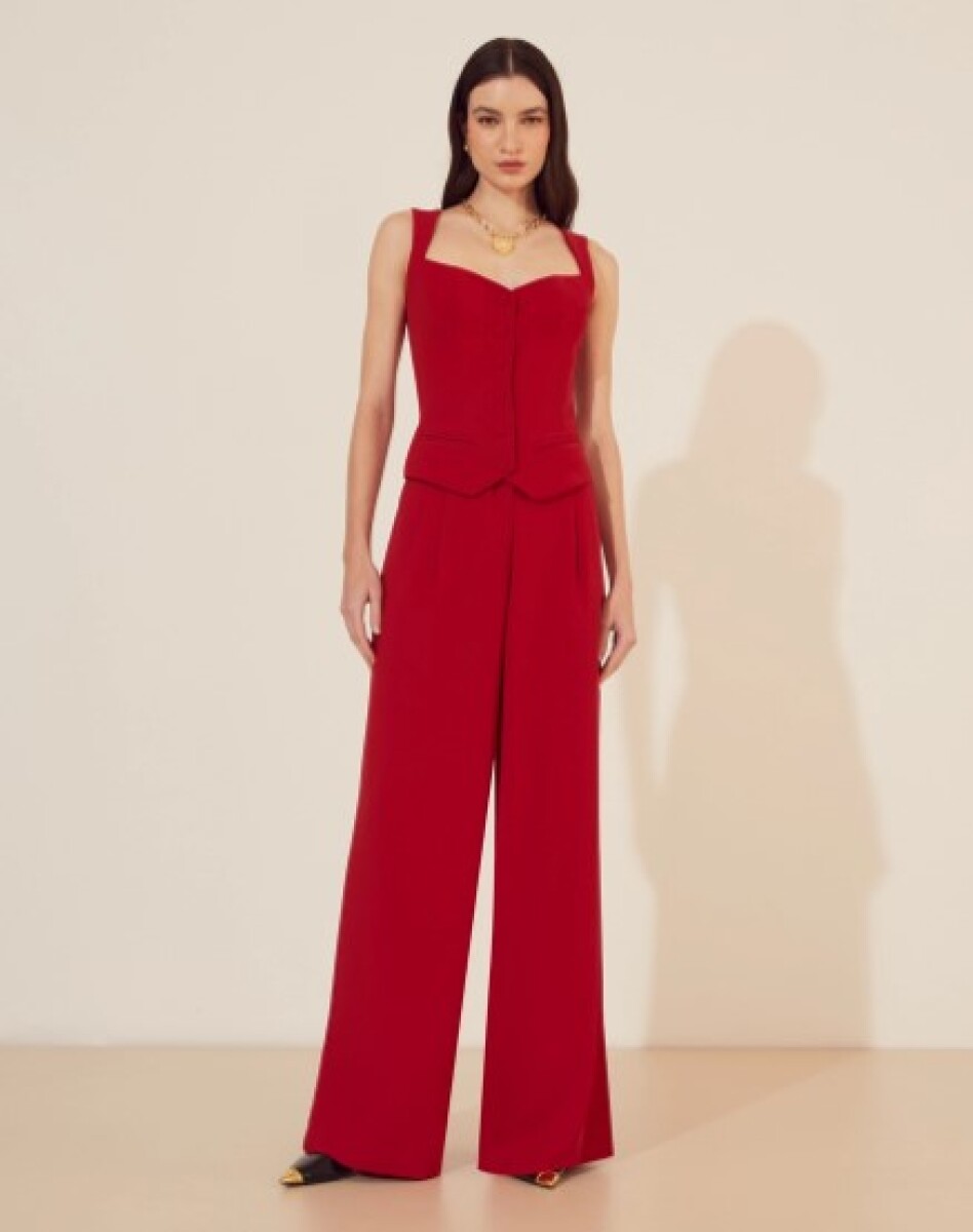 Pantalon Martina - Rojo 