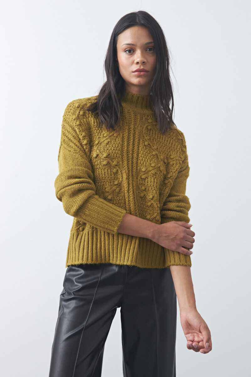 POLERA LINARES Pistacho