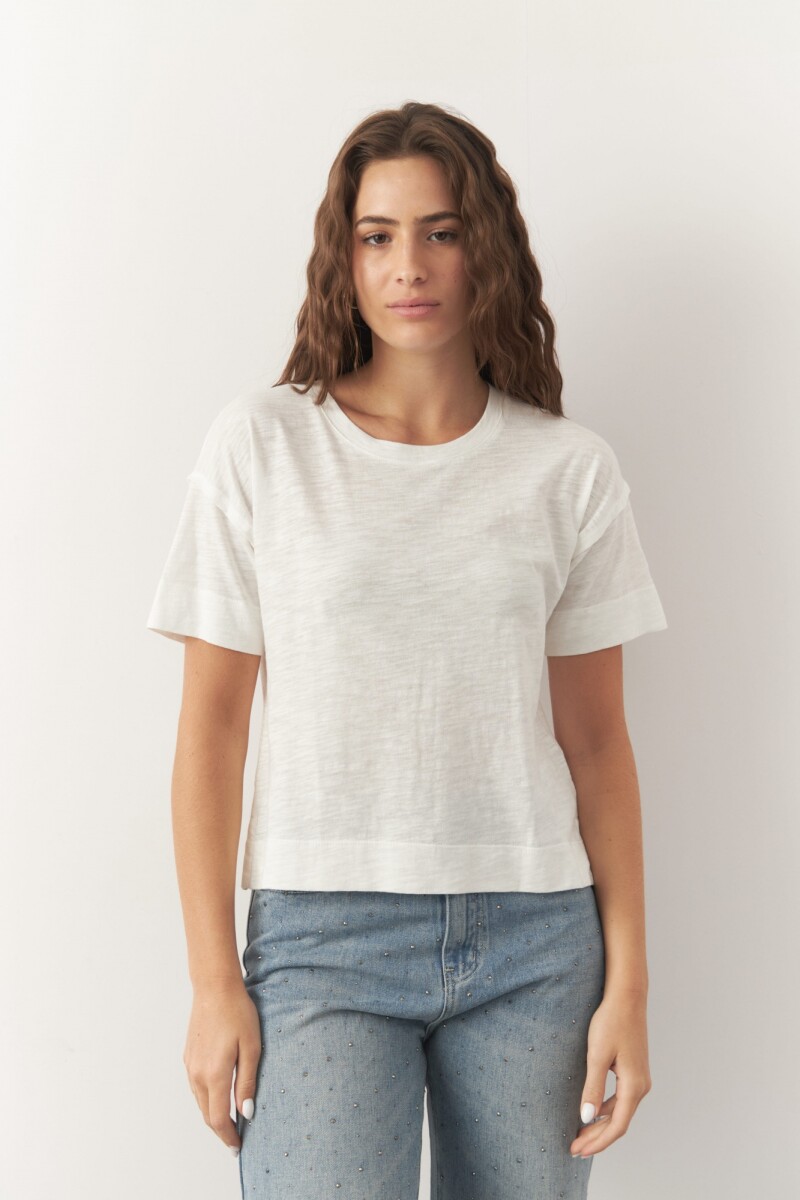 REMERA GRECIA Blanco