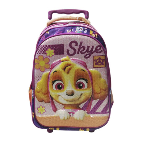 Mochila Infantil Paw Patrol con Carro Grande 40 x 30 cm Skye