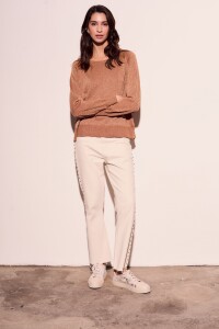 Sweater Lurex Camel