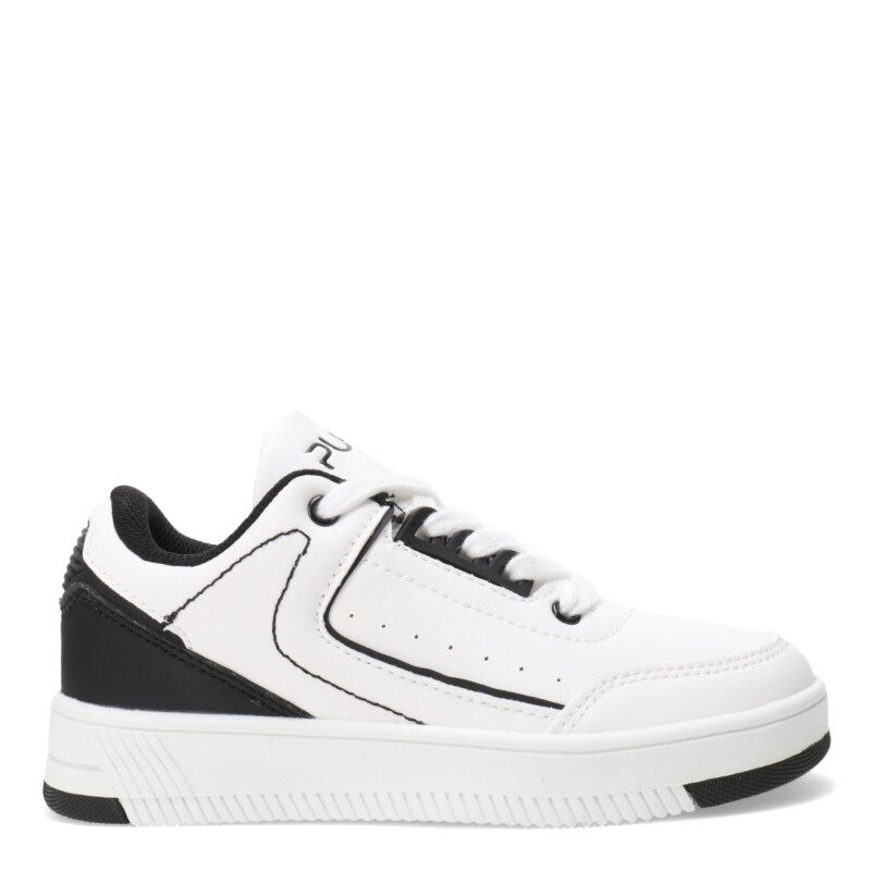 Championes Infantiles Push WUHU Blanco - Negro