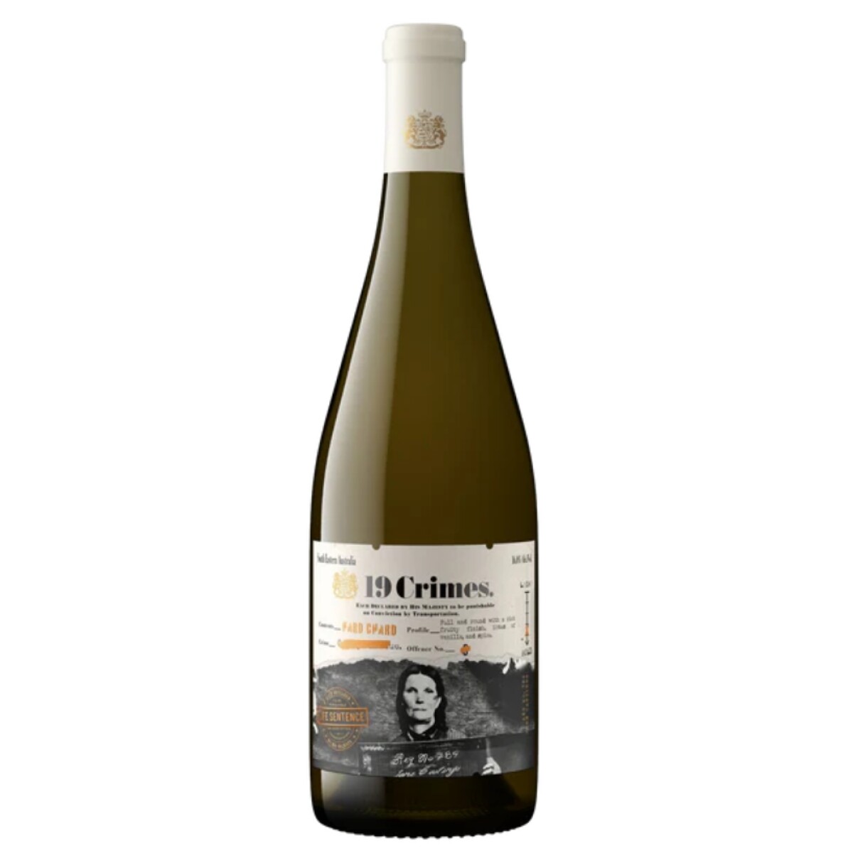 19 Crimenes Hard Chardonnay 750ml 