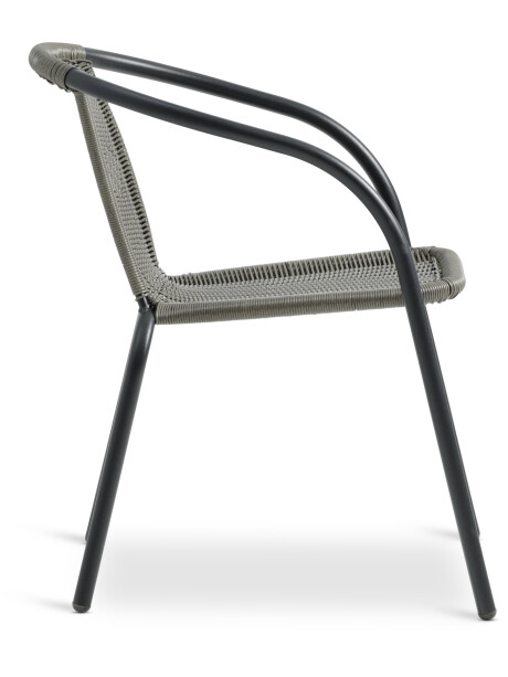 Silla apilable GRENAA negro Silla apilable GRENAA negro