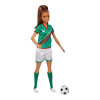 Barbie Muñeca Jugadora de Fútbol Barbie Muñeca Jugadora de Fútbol