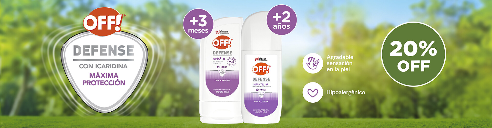 Oferta especial Off Defense