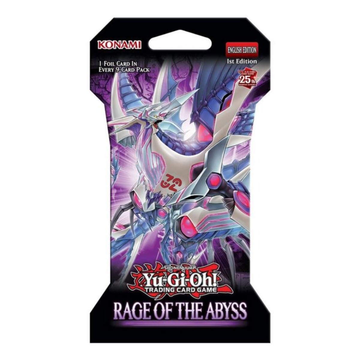 Yu-Gi-Oh! Sleeved Booster Rage Of The Abyss [Inglés] 