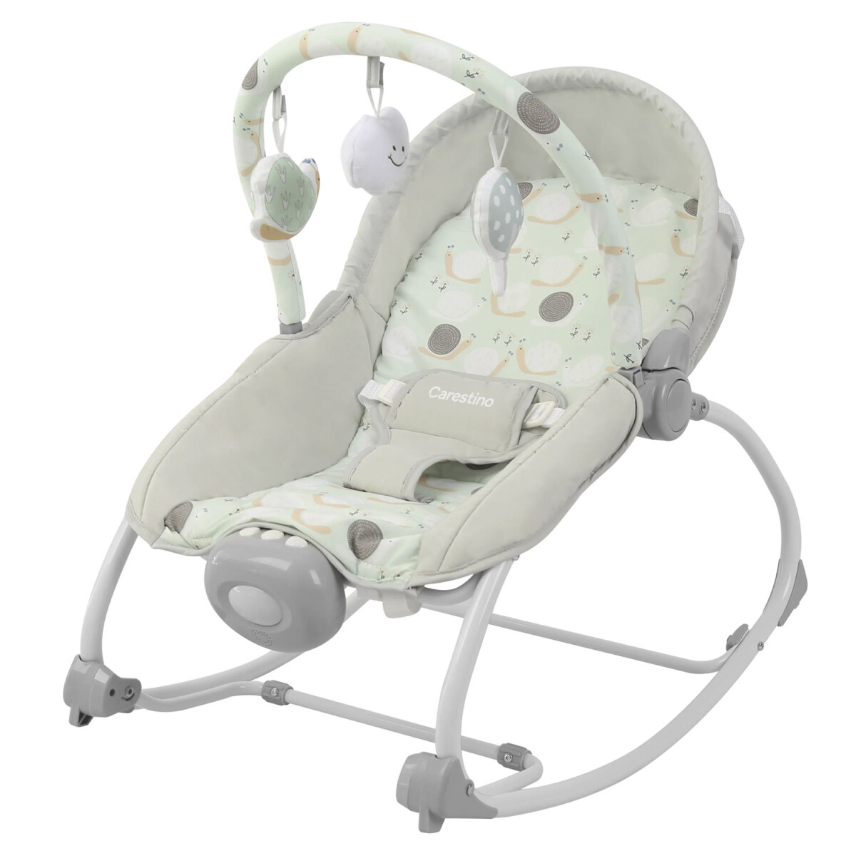 Mecedora Rocker Carestino con Colgantes Luces y Sonidos - Verde Agua 
