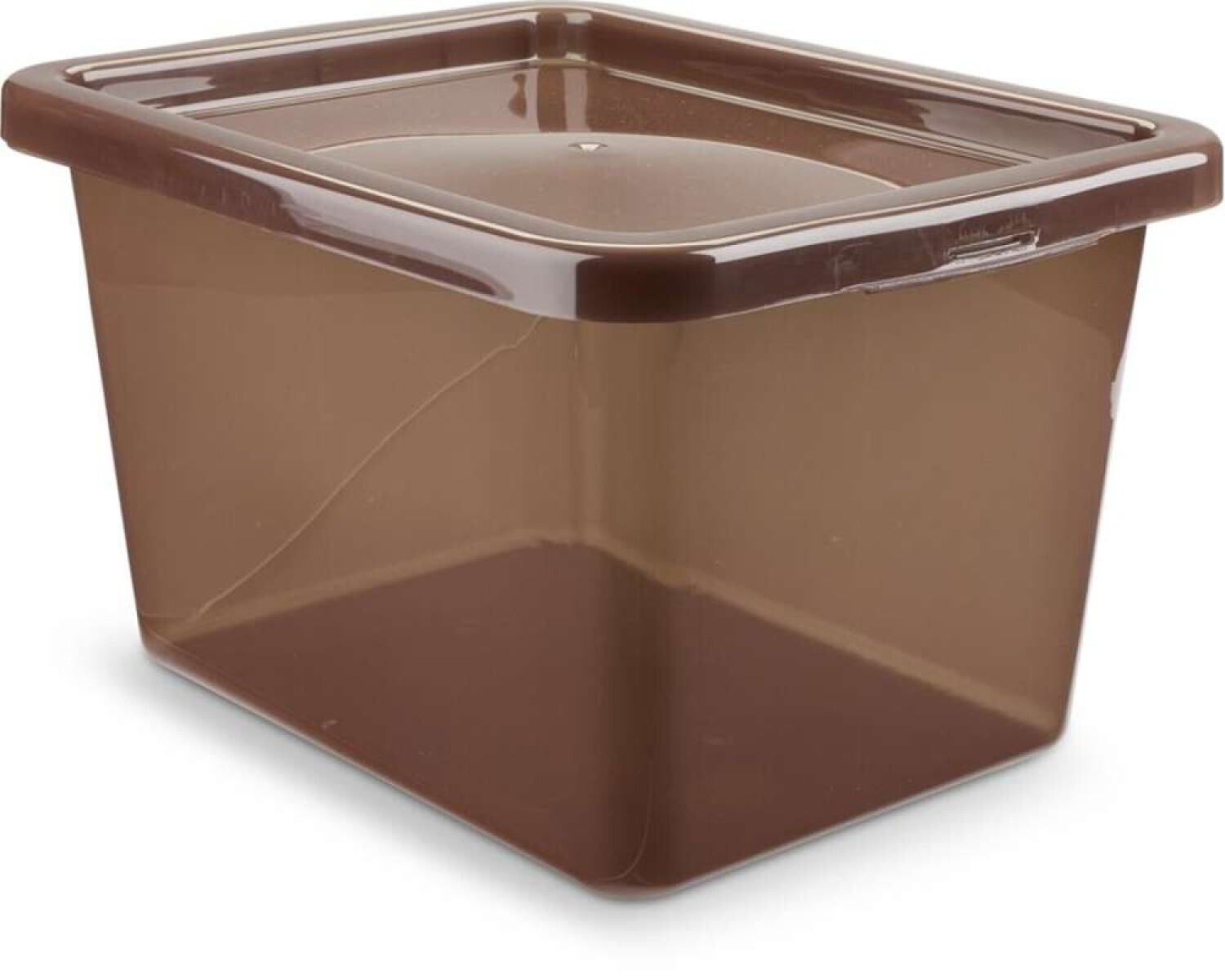 Caja De Almacenamiento Basic Box 15 L Con Tapa - Berenjena 