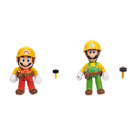 Figura Super Mario 2PK - Builder Mario & Builder Luigi Figura Super Mario 2PK - Builder Mario & Builder Luigi