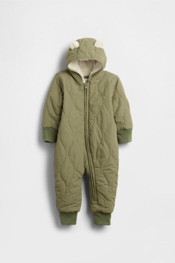 Astronauta Quilted Bebé Walden Green