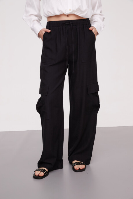 Pantalon Applepi Negro