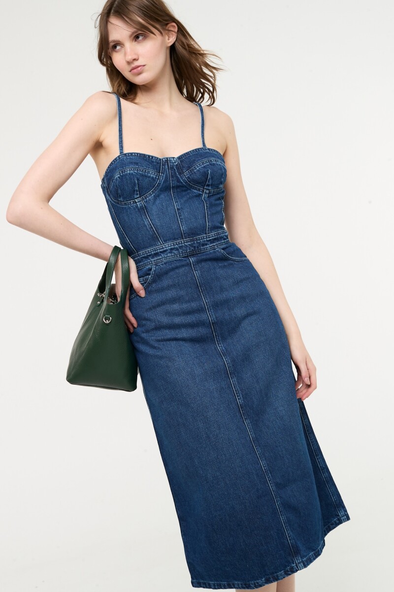 VESTIDO Azul