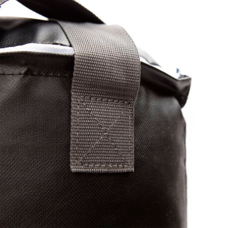 Bolsa Boxeo Everlast Profesional + Cadena Negro-Blanco