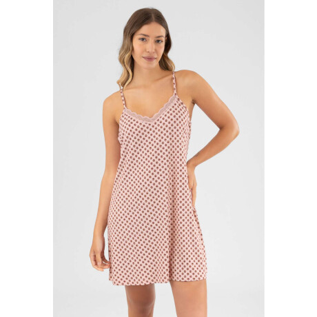 Camison mosaico Rosa antique