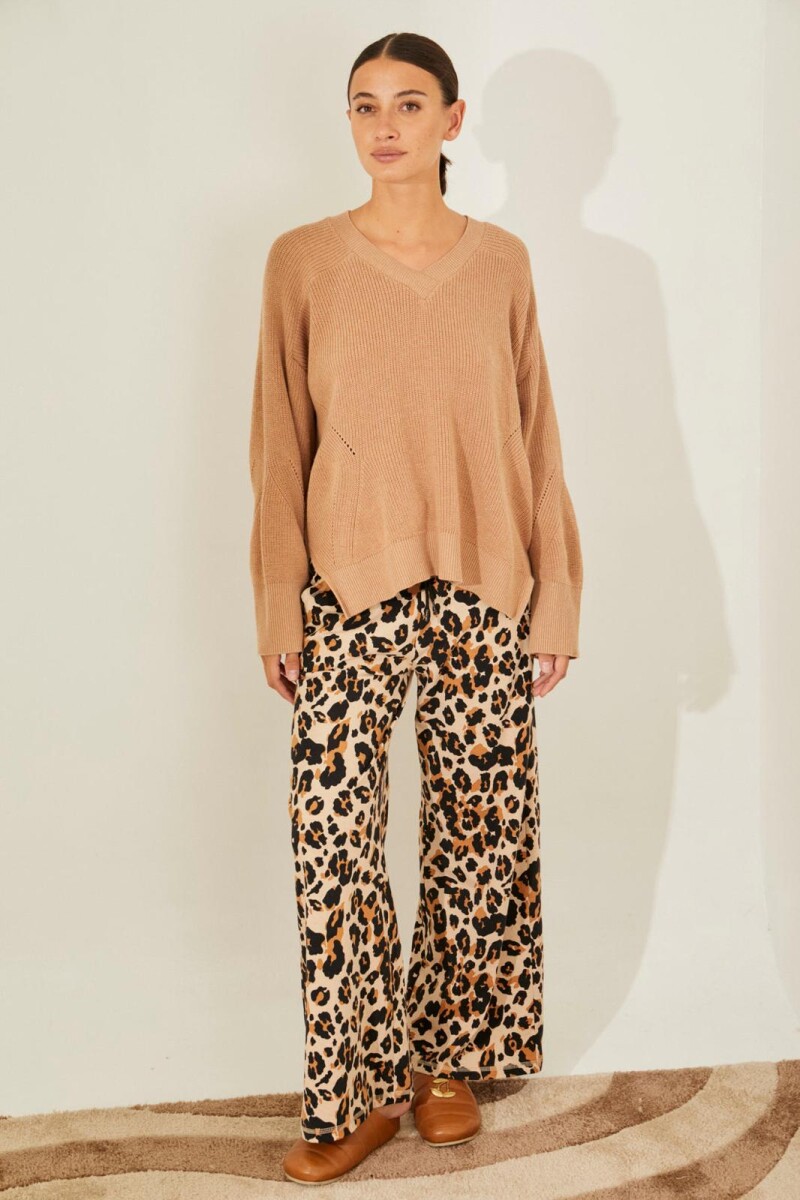 SWEATER ALABAMA - CAMEL 