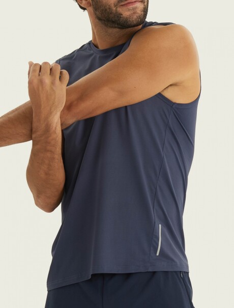 MUSCULOSA DEPORTIVA AZUL