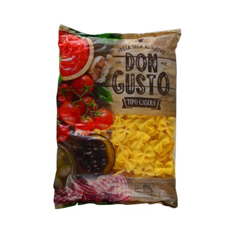 Fideos Don Gusto Tipo Casero Corbatita 400 G Fideos Don Gusto Tipo Casero Corbatita 400 G