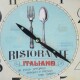 Reloj de pared mdf D28,8x3,5 cm RISTORANTE