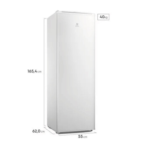 freezer vertical Electrolux inverter 234 litros WHITE