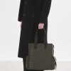 Cartera Al Hombro Light Nylon Negro Verde