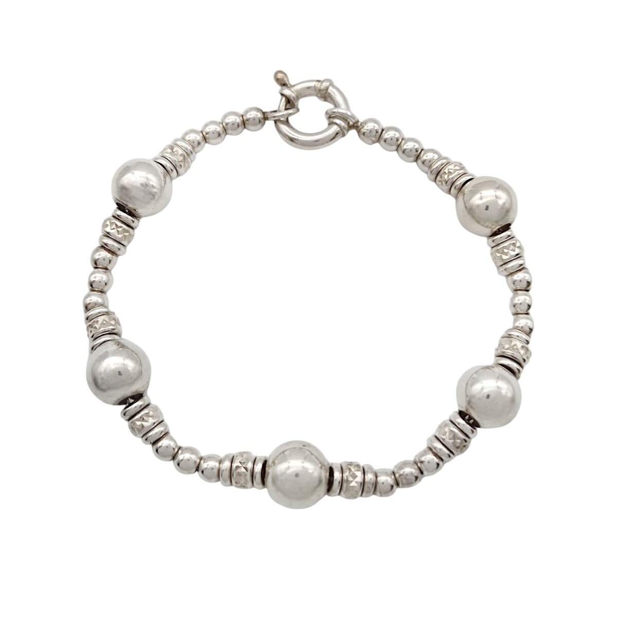 Pulsera Bolitas-Plata 925-Sin piedra-PU3550 - sinpiedra 