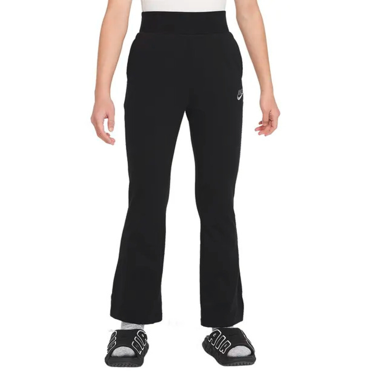 Pantalón Largo Nike Sportswear Flare de Niños - Negro 