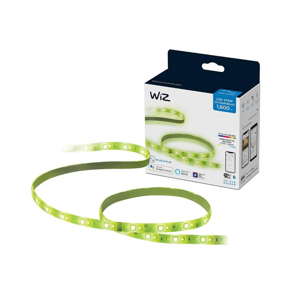Tira De Luz LED PHILIPS 20W RGB WiFi Longitud 2M 