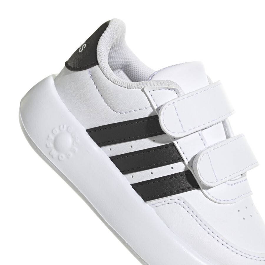 Championes de Niños Adidas Breaknet 2.0 Blanco - Negro