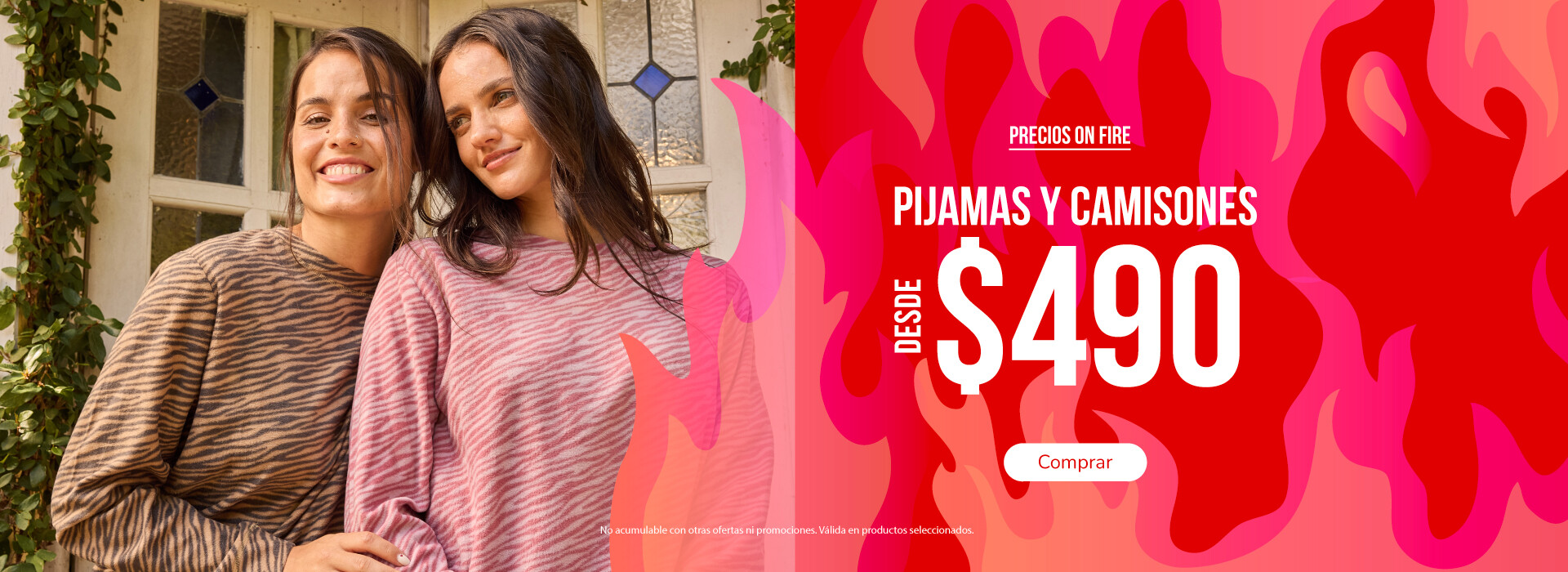 Precios On Fire - Pijamas
