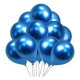 Globos Cromado Tamaño R12 X50 Azul