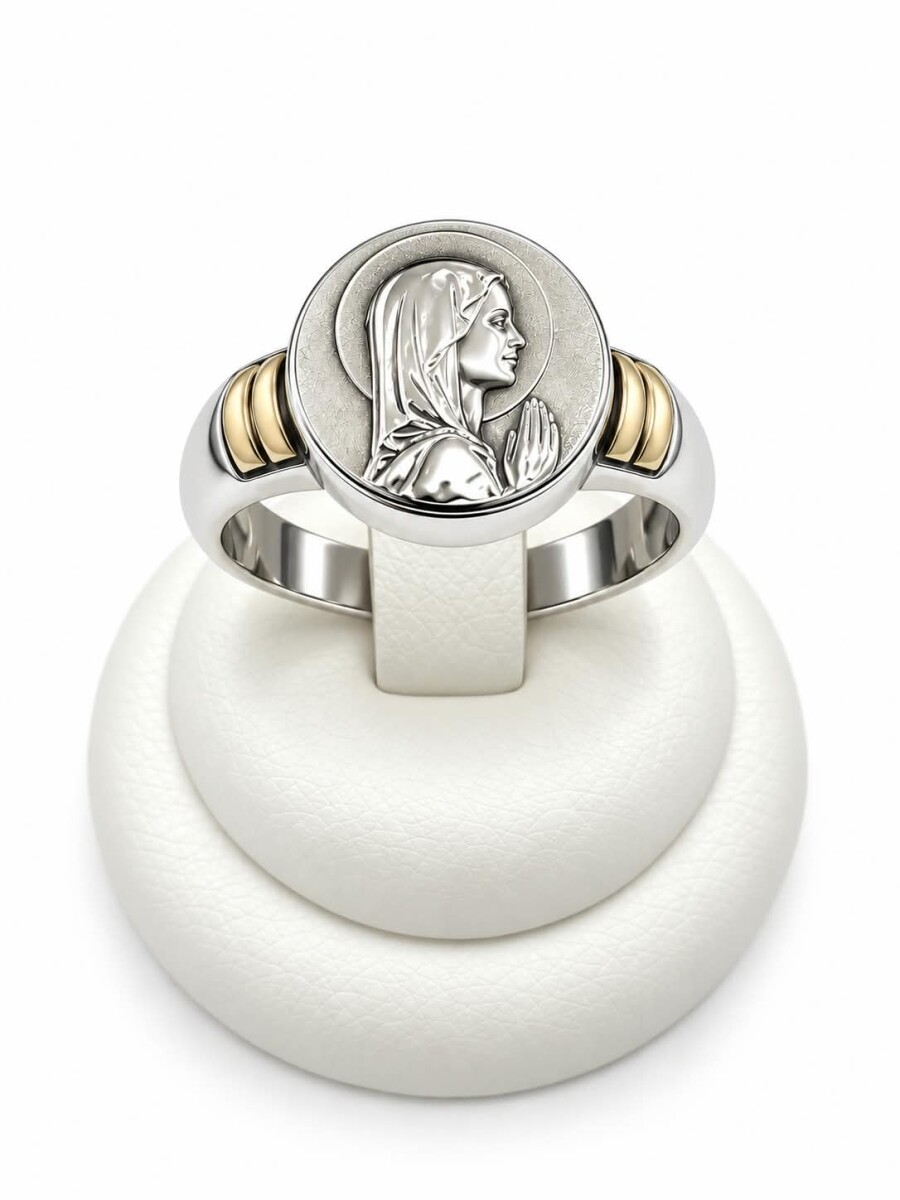 Anillo con Virgen Niña 