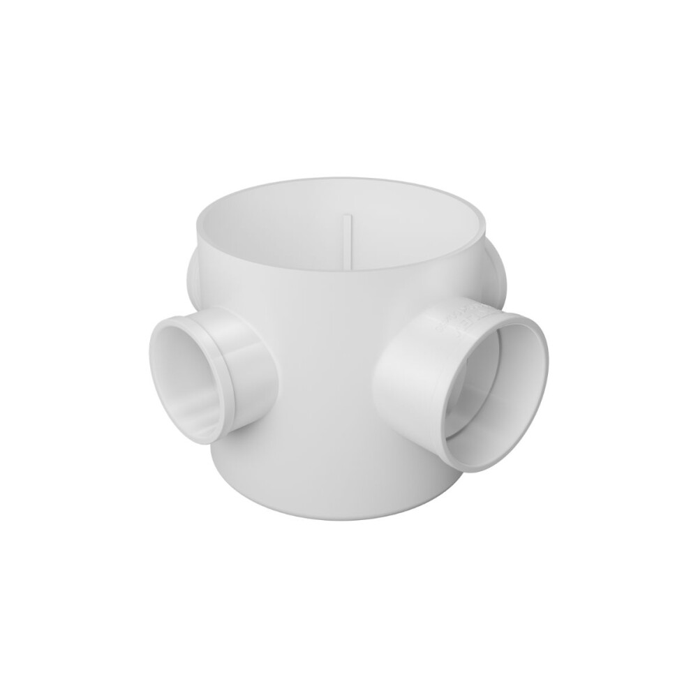 Pileta de piso Fortlev 10x10cm 50mm 3 entradas Pileta De Piso Fortlev 10x10cm 50mm 3 Entradas