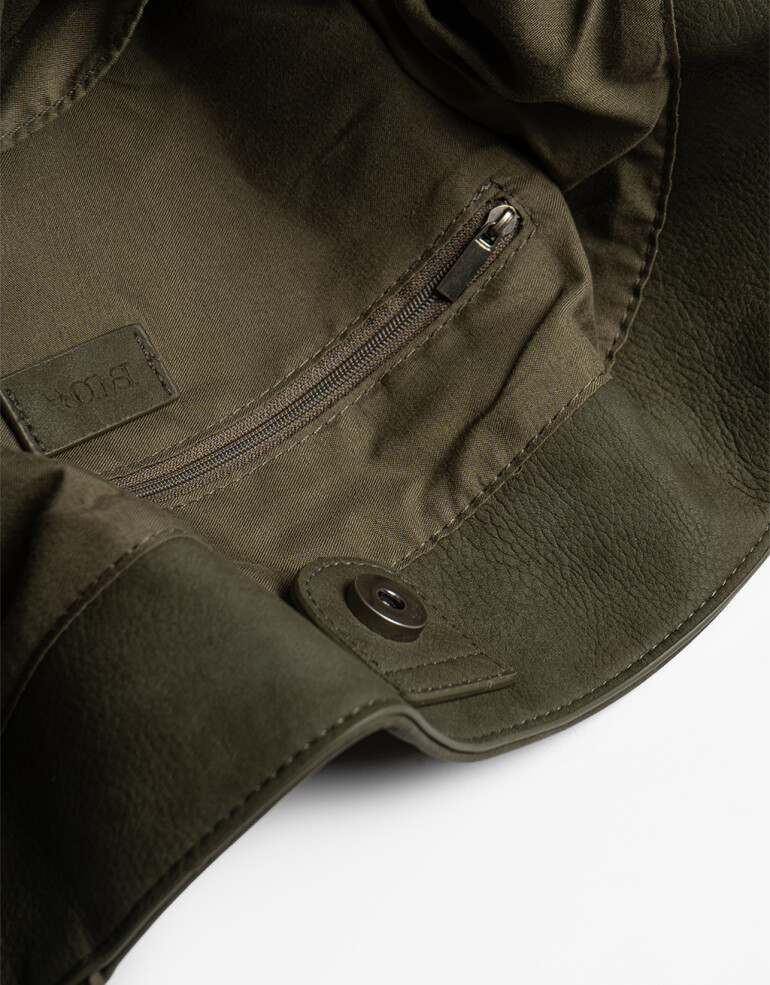 Saca Cartera Formato Saca Oliva - Verde Oliva