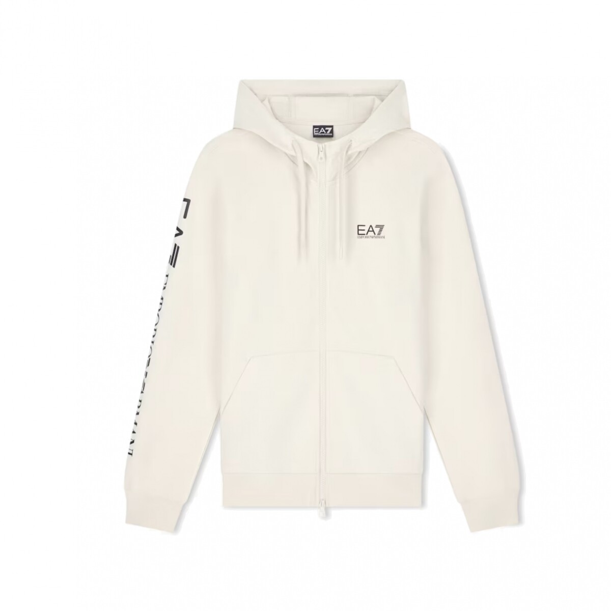ARMANI EA7 HOODIE - Fog 