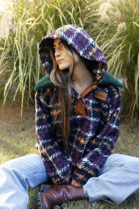 Buzo Crazy Bear Violeta / Verde