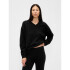 CASHSOFT VNECK PO BLACK
