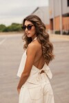 Pantalon Gretta Areia Pantalon Gretta Areia