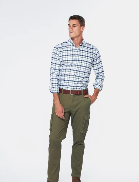 PANTALON CARGO Verde
