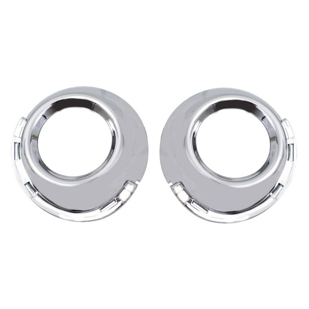 JUEGO DE AROS PARA CAMINEROS (CROMADOS) 