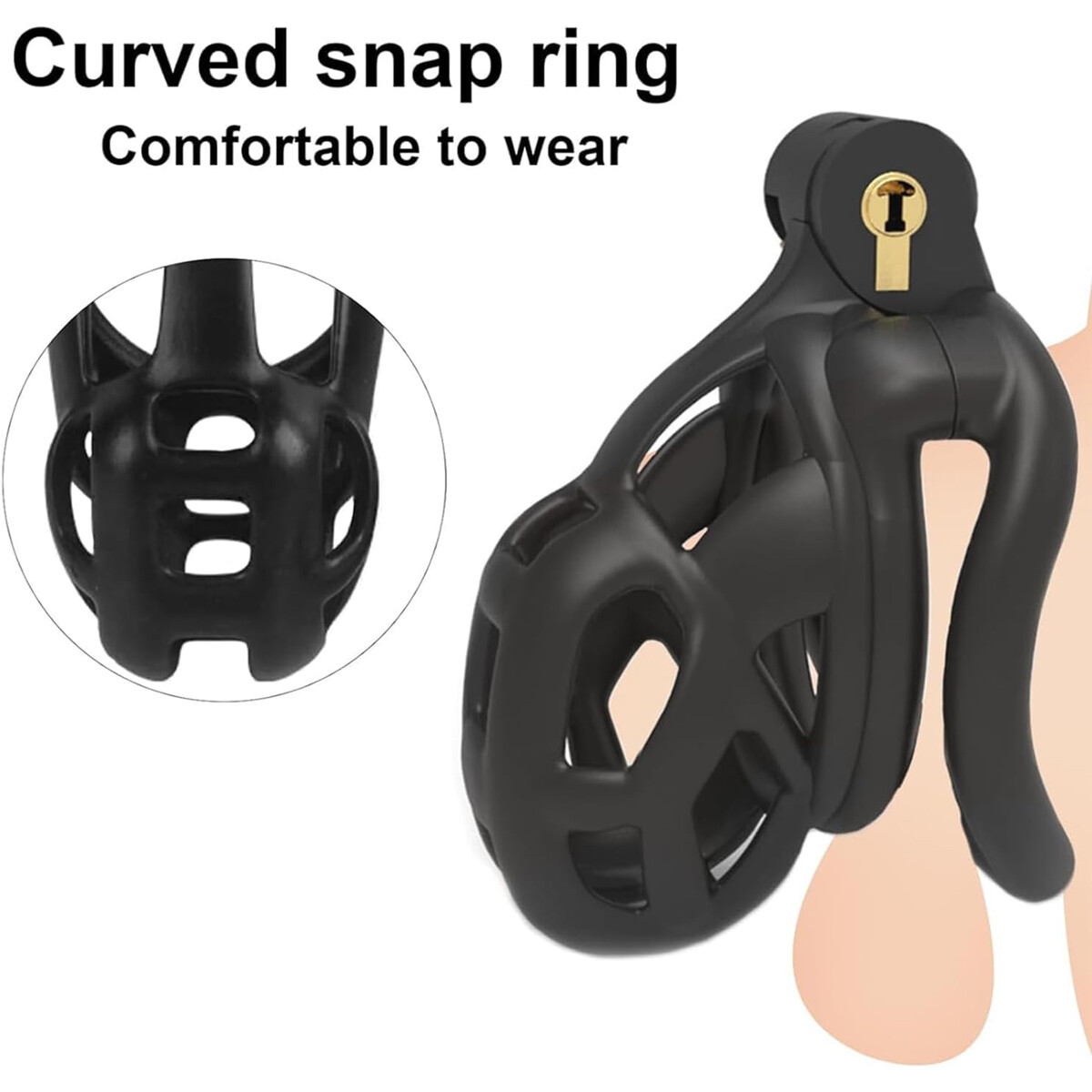 Dispositivo de Castidad de Resina Premium 